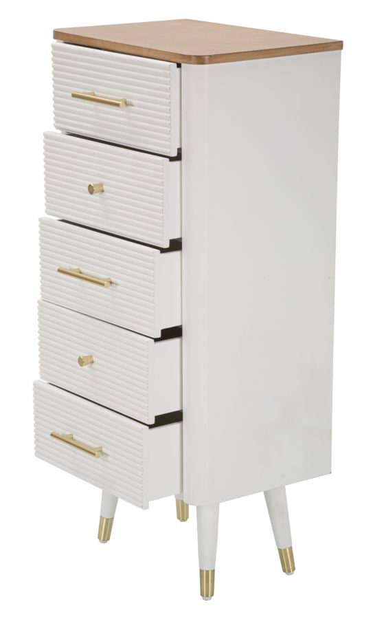 Elegante Kommode Matera 45x32x100 cm