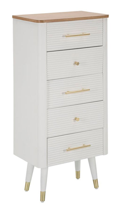 Elegante Kommode Matera 45x32x100 cm