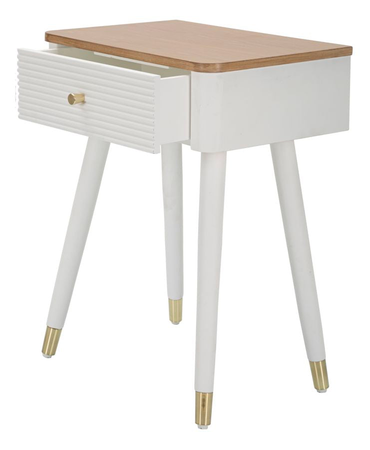 Eleganter Nachttisch Matera 45x32x62 cm