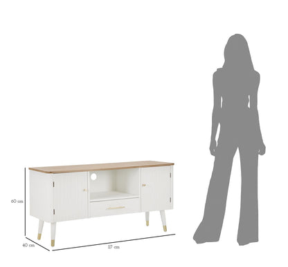 TV-Möbel Matera 117x40x60 cm mit elegantem und funktionalem Design