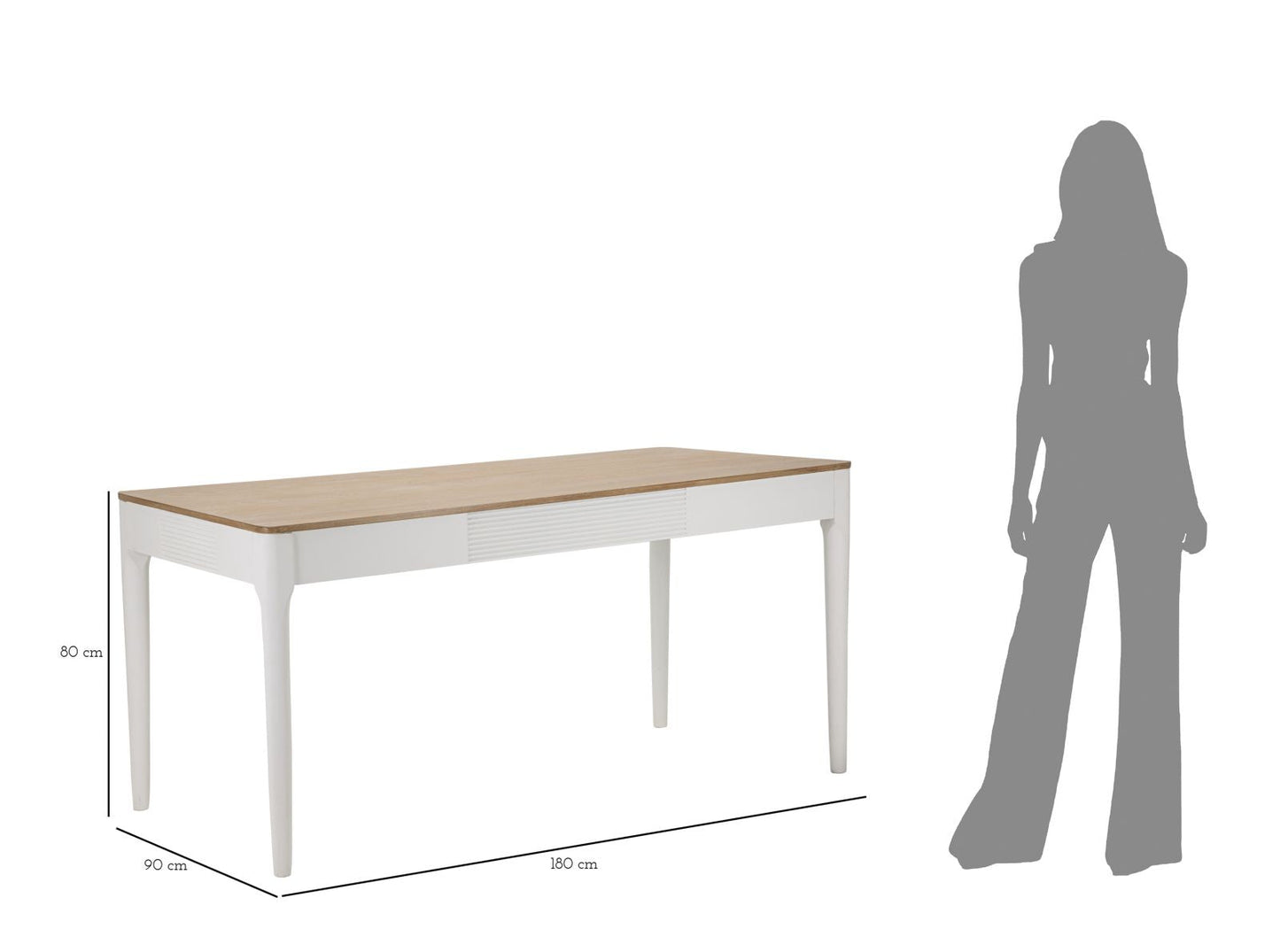 Moderner Esstisch Matera 180x90 cm