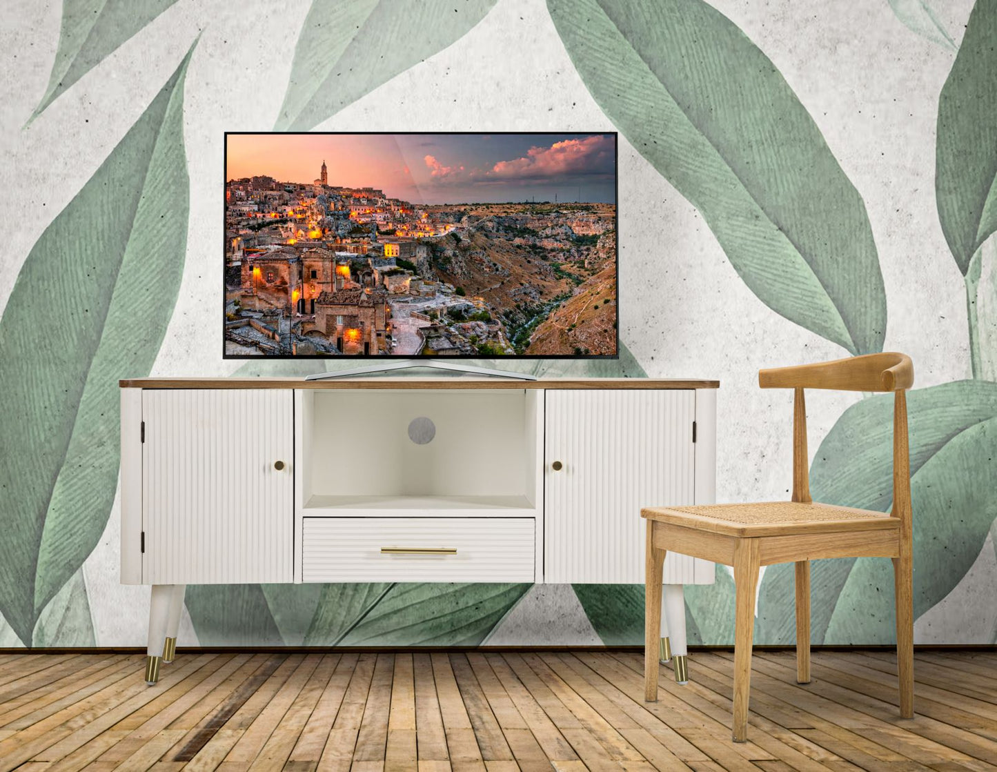 TV-Möbel Matera 117x40x60 cm mit elegantem und funktionalem Design