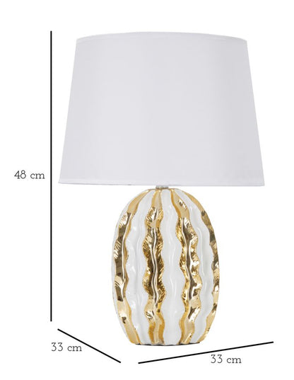 Elegante Tischlampe Glam Stary 33x48 cm