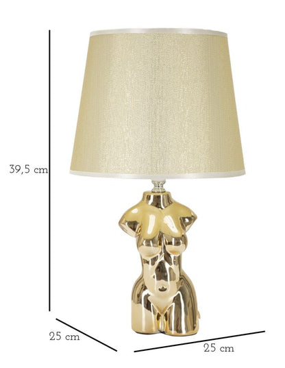 Nachttischlampe Feminine Eleganz cm ø 25x39,5