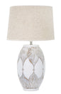 Atene Oval Resin Table Lamp - Elegant Design Ø38x67 cm