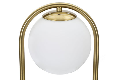 Elegante Tischleuchte Glamy Arc – cm ø 21x47