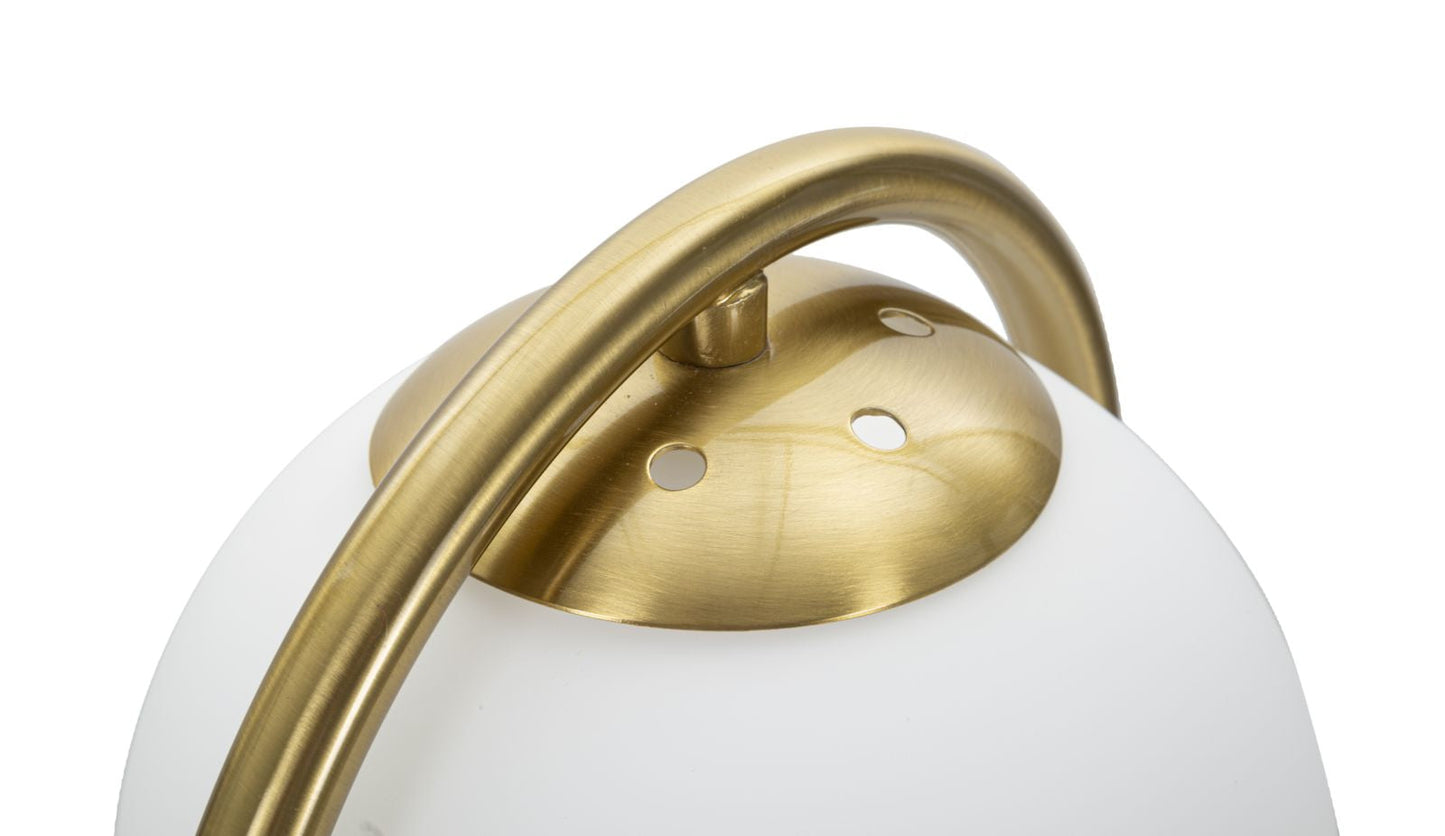 Elegante Tischleuchte Glamy Arc – cm ø 21x47
