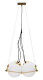 Japanese Square Chandelier 45x45x20 cm