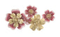 Decorative Iron Panel with Floral Design 91.4x6.4x50.8 cm