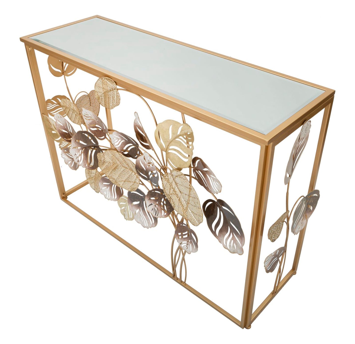 Elegante Konsole Leavy 108x36,8x80 cm