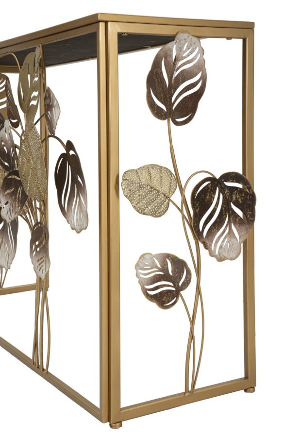 Elegante Konsole Leavy 108x36,8x80 cm