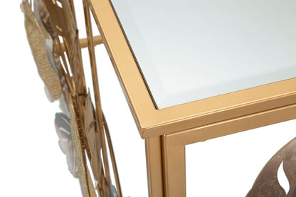 Elegante Konsole Leavy 108x36,8x80 cm