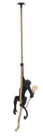 Black Monkey Chandelier Ø 27x32x60 cm