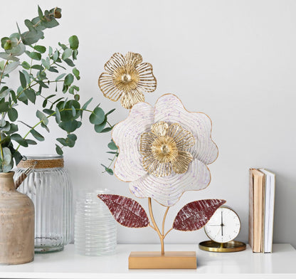 Lovi Blumen-Skulptur 35,5x9x59 cm