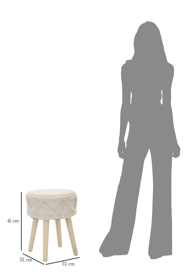 Hocker Damasco Hoch cm ø 32x41