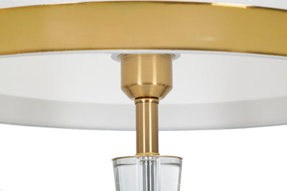 Lampada da Terra Cristal Elegante Ø 40 cm, Altezza 153 cm