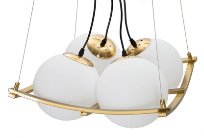 Japanese Square Chandelier 45x45x20 cm
