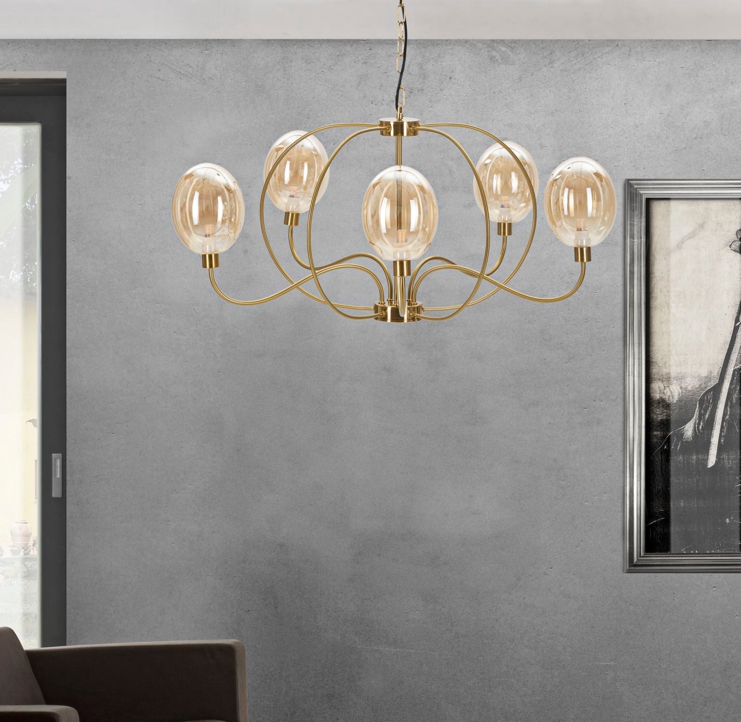 Kronleuchter Vienna Elegant Ø 100 cm – Höhe 96 cm
