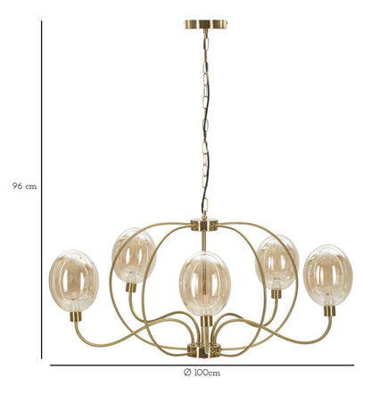Kronleuchter Vienna Elegant Ø 100 cm – Höhe 96 cm