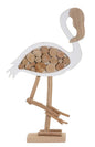 Flamingo Sculpture Natural Elegance 31x9x56 cm