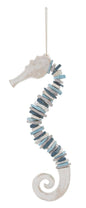 Colorful Seahorse Wall Sculpture 22x6x55 cm