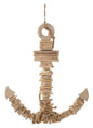 Nautical Wooden Wall Sculpture 39x7x46 cm