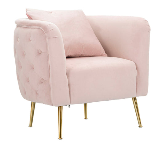 Sessel Bucarest Rosa Elegante 76x74x73