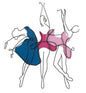 Metal Decorative Panel Ballerinas cm 60x1.5x70