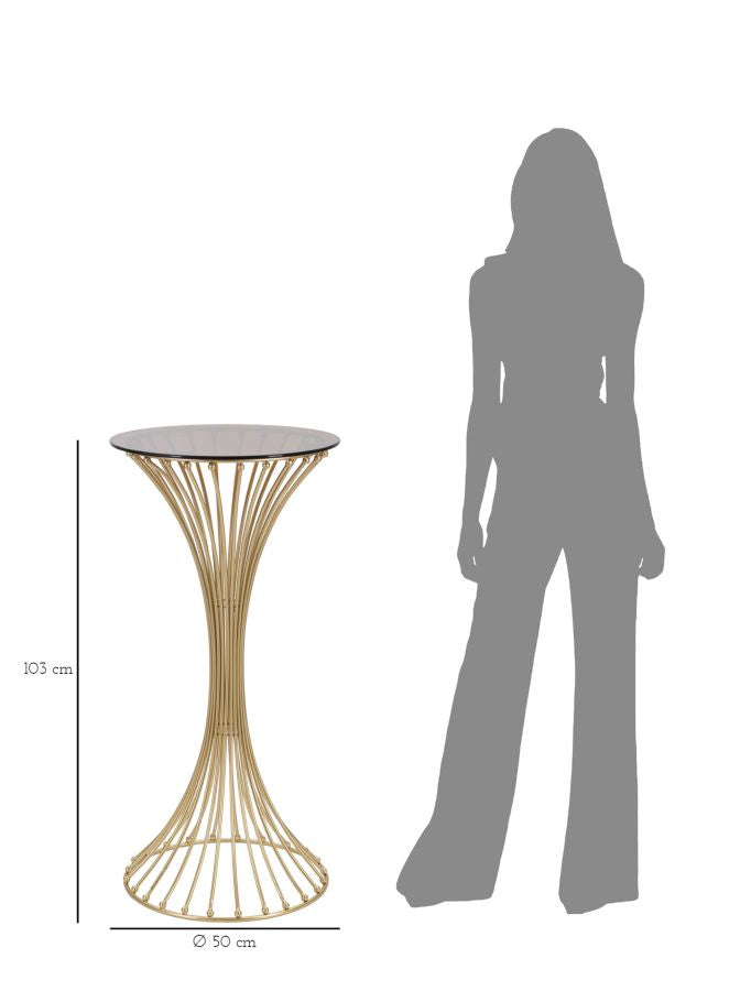 Tavolo Centur Elegante cm Ø 50x103