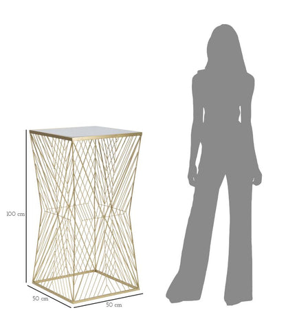 Telefontisch Lines - Modernes Design 50x50x100 cm