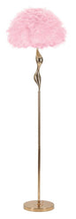 Slim floor lamp in pink cm ø 50x165