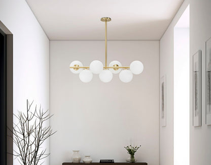 Kronleuchter Glamy 7 Lichter elegant 81x30x74 cm