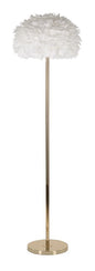 Elegant Feathers Slim floor lamp in white cm ø 43x170