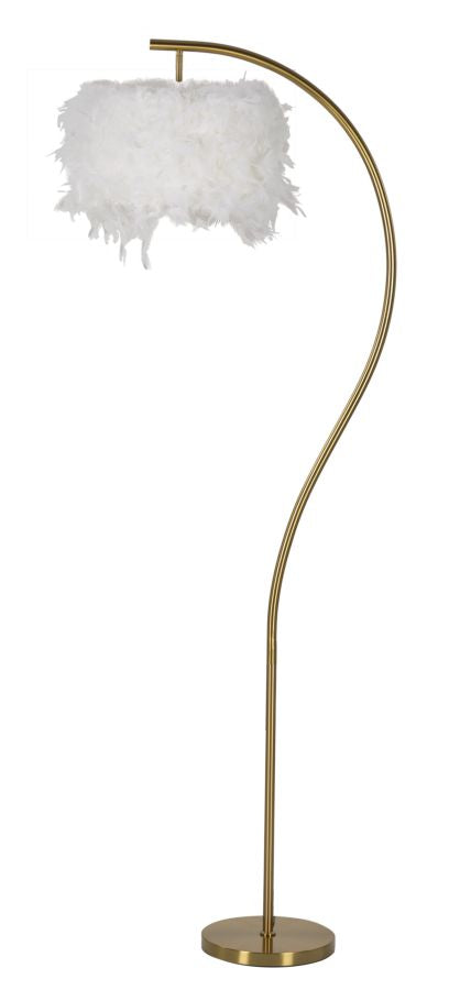 Elegante Bogen-Stehlampe 60x33x170 cm