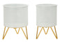 Pair of Gaspy Elegant Pot Holders cm ø 16x20-13x20