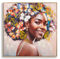 Tara Elegant Framed Canvas Painting - cm 82x4.5x82