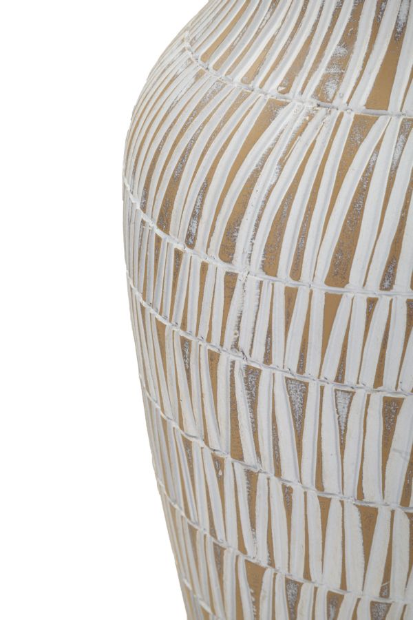 Eleganter Harz-Blumentopf Stiky Ø 22x44 cm
