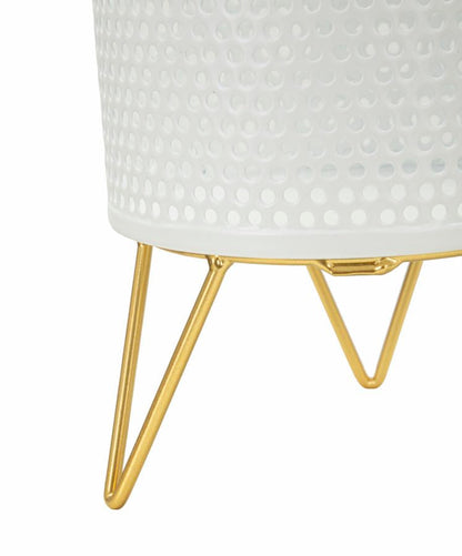 Coppia di Portavasi Gaspy Eleganti cm ø 16x20-13x20