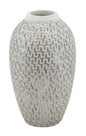 Wavy Resin Pot Ø 19.5 cm, Height 34 cm