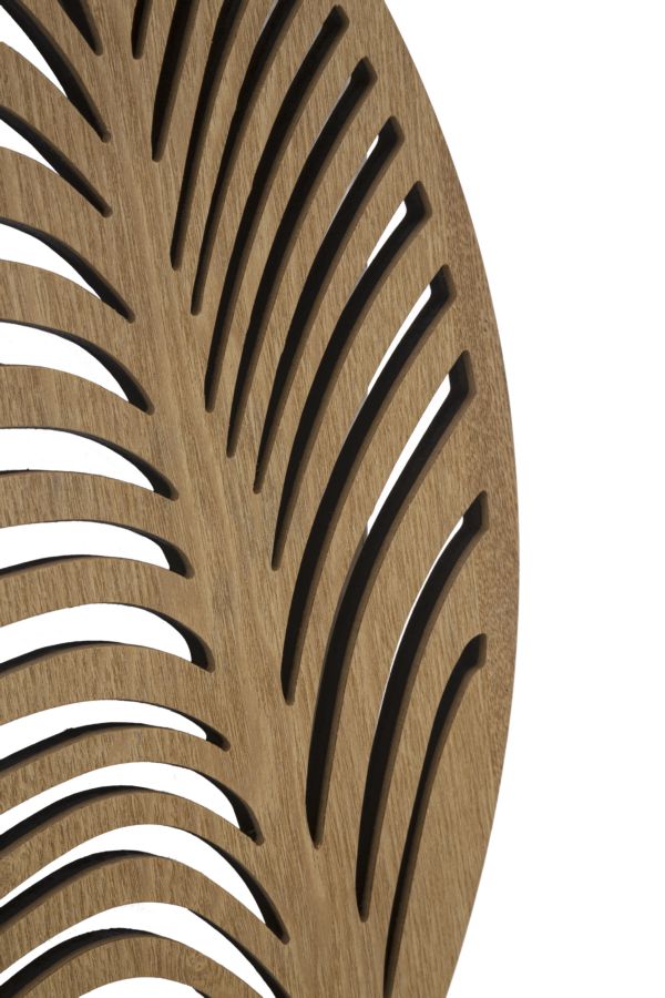Specchio da Parete Elegante Leaffy Ø 60 cm