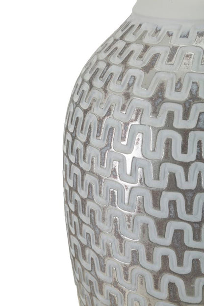 Tischlampe Wave aus Harz Ø 35 cm – Höhe 65 cm