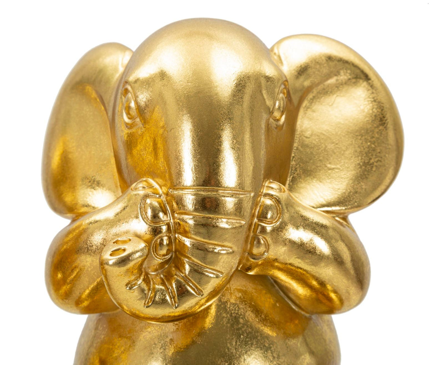 Set mit niedlichen Elefanten „Nichts sehen, nichts hören, nichts sagen“ – 3 Stück 15,5x20,5 cm