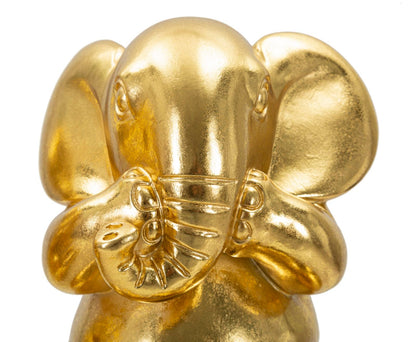 Set mit niedlichen Elefanten „Nichts sehen, nichts hören, nichts sagen“ – 3 Stück 15,5x20,5 cm