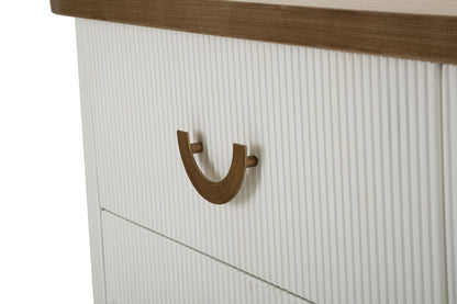 Moderne Kommode Tolosa 152x40x77 cm mit 6 eleganten Schubladen