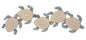 3D Decorative Panel with Sea Turtles 111.5x6.3x43 cm