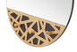 Elegant wall mirror with coat rack 60x5.3x90 cm