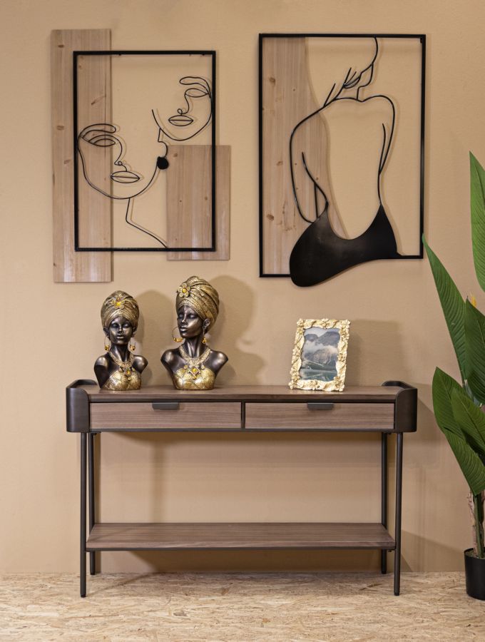 Console Toronto Elegante 120x31x72 cm
