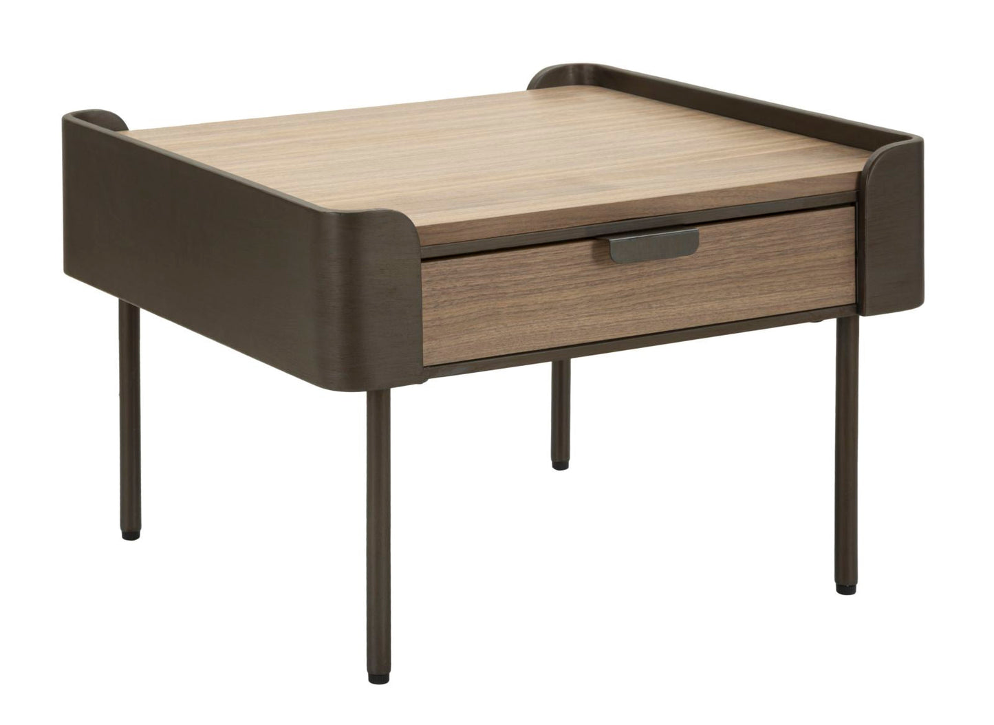 Couchtisch Toronto mit 2 Schubladen 60x60x41 cm