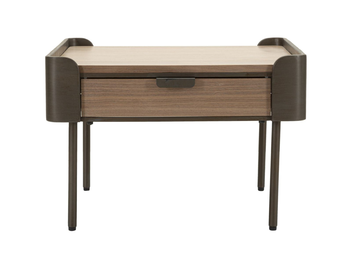 Couchtisch Toronto mit 2 Schubladen 60x60x41 cm