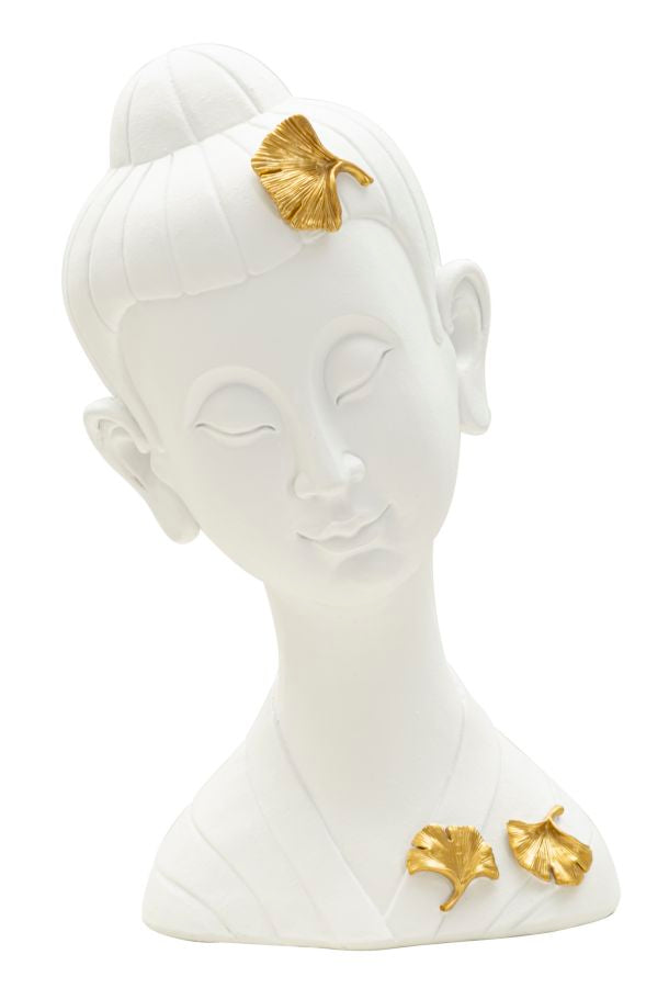 Dekorative Buddha-Kopf - 21,5x16x35 cm